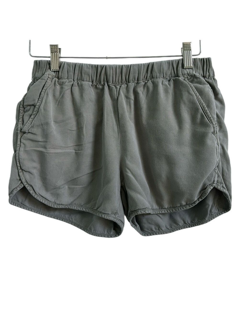 Madewell Women's Pull-On Shorts Light Olive Green Size XS - Picture 1 of 10